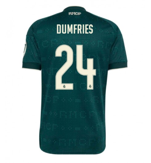 Real Madrid Denzel Dumfries #24 Vieraspaita 2026-27 Lyhythihainen Real Madrid Denzel Dumfries #24 Vieraspaita 2026-27 Lyhythihainen